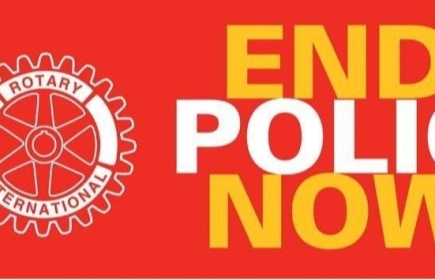 Rotarys internationella projekt ”END POLIO NOW”
för att utrota polio i världen